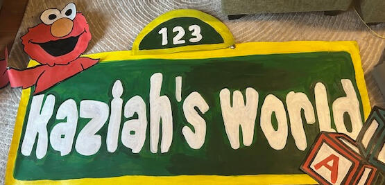 Sesame Street Banner